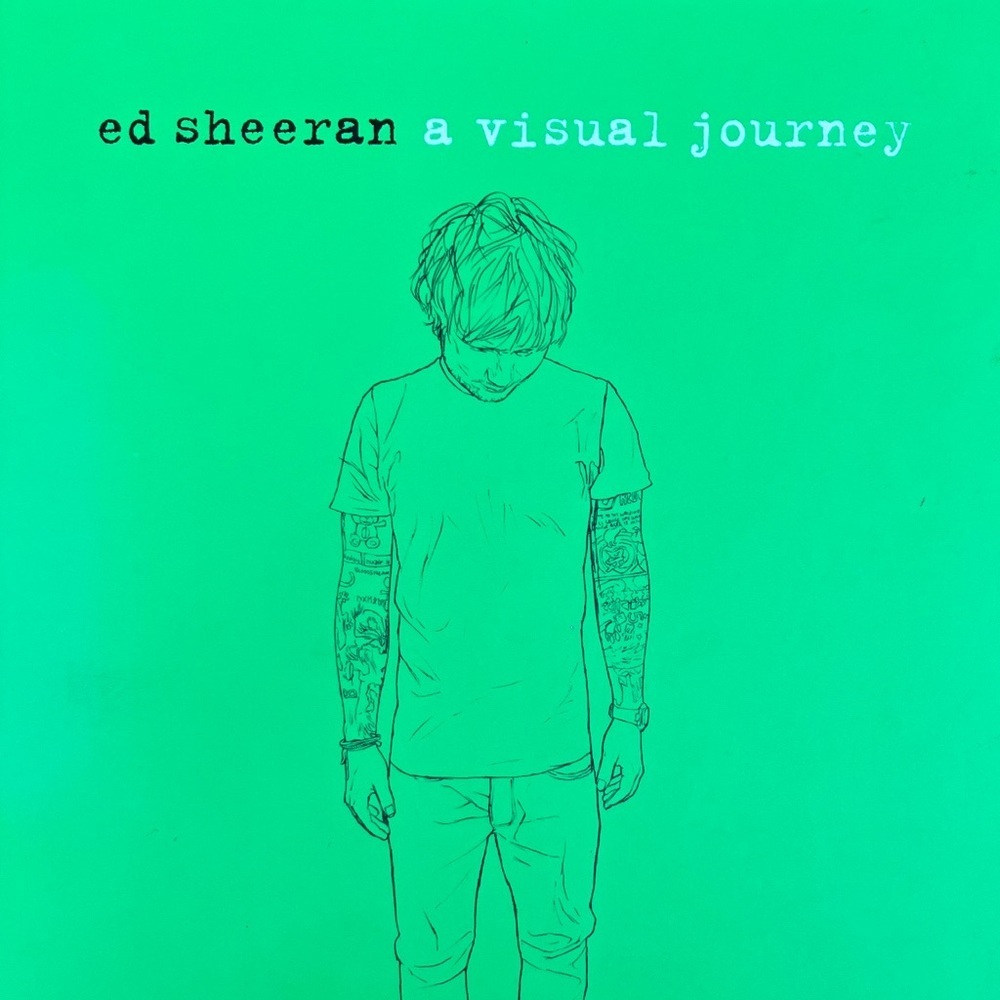 Ed Sheeran: A Visual Journey hardcover Book by Phillip Butah & Ed Sheeran